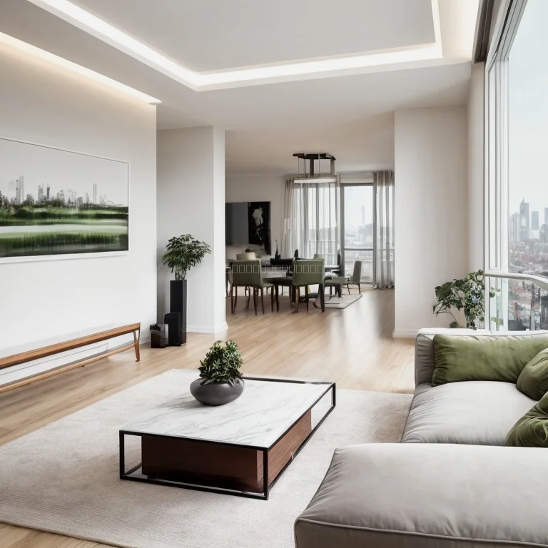 Luxuriöses Raumgefühl